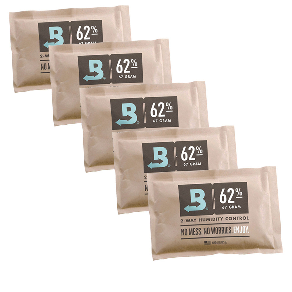 Boveda Hygro-Pack 62% 5x 67g Boveda Pack mit 62%