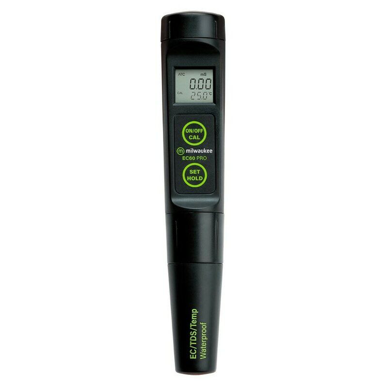 Milwaukee EC60 PRO TDS/EC/Temperatur-Messgerät Wasserdicht