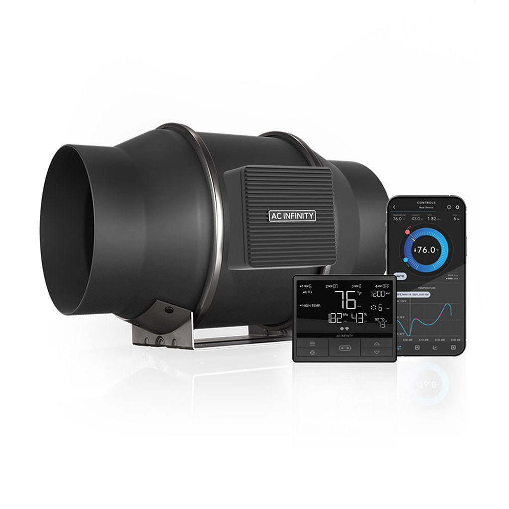 AC Infinity Cloudline Pro T6 6" Inline-Lüfter 150mm