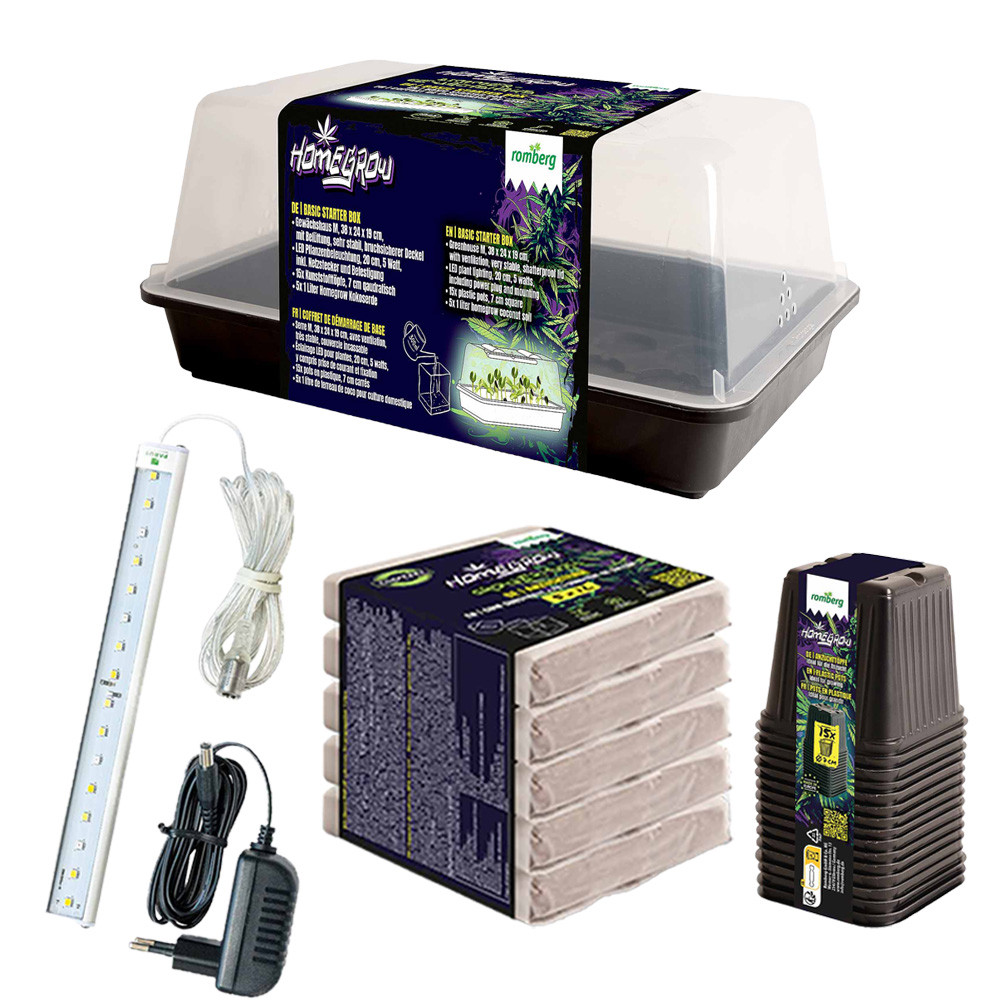 Romberg Homegrow Basic Starter Box Anzuchtset