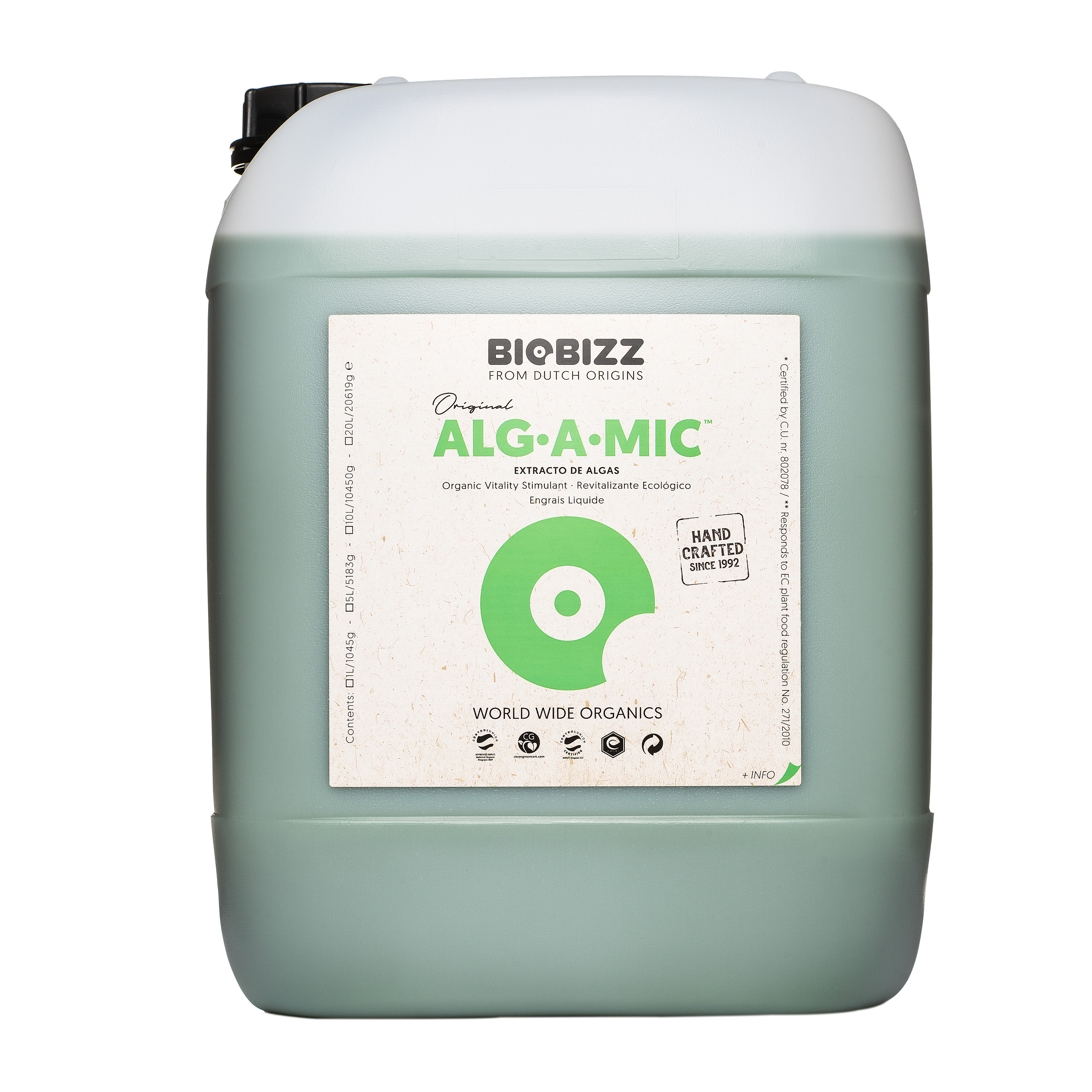 BioBizz Alg-A-Mic 10 L