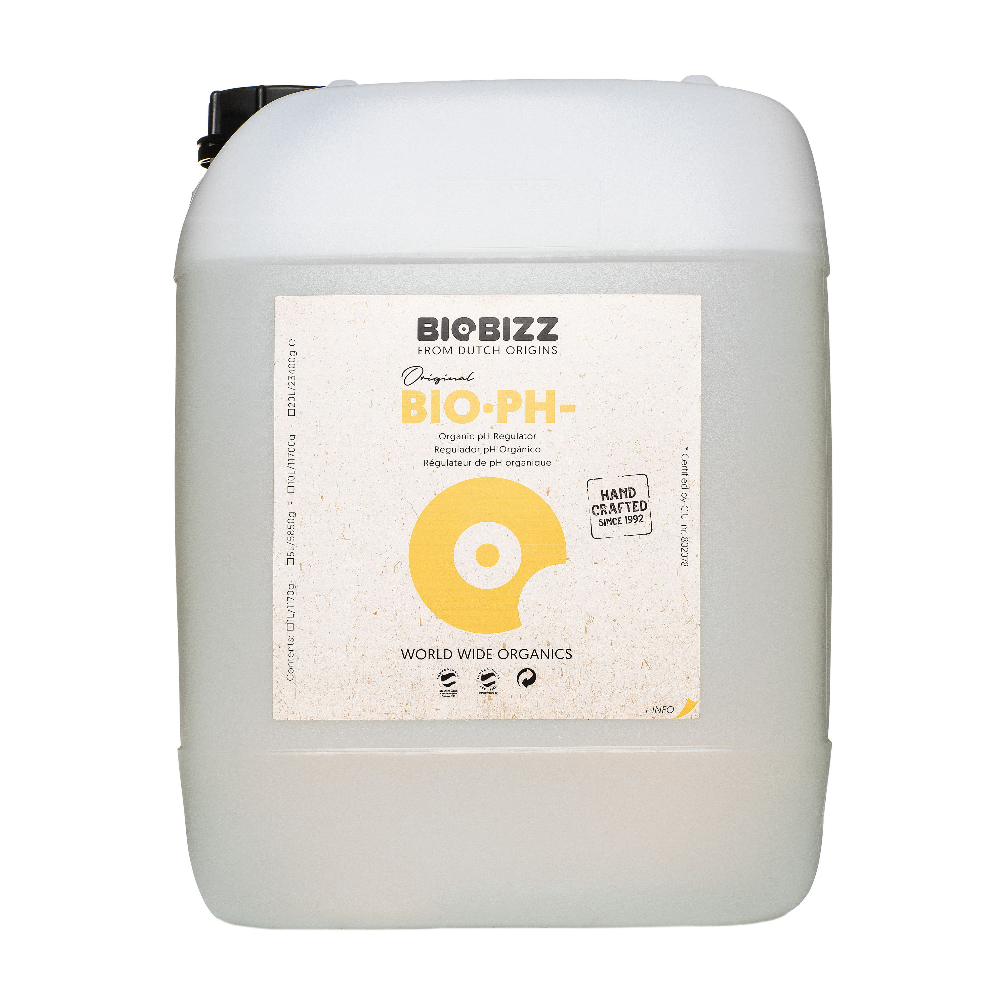 BioBizz Bio pH- Minus 10 L