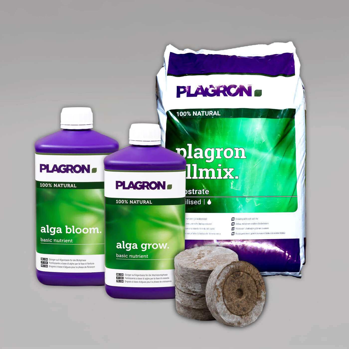Erdeset Plagron Natural, XS/S, L/XL oder XXL