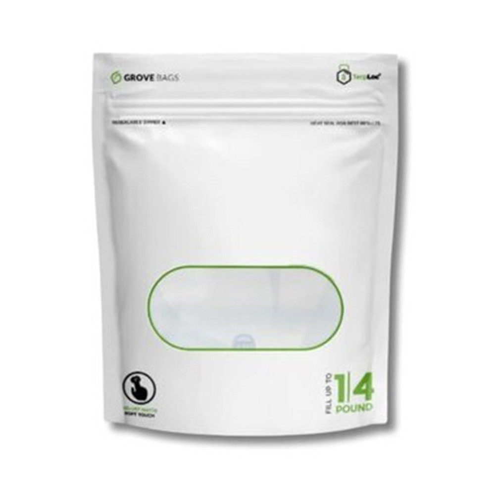 Grove Bags mit Sichtfenster Ultra Robust 113g weiß