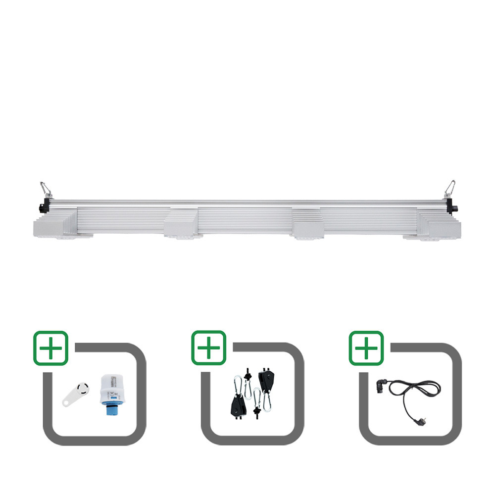 SANlight EVO 4-120 1.5 265W Sparset mit Magnet-Dimmer + Netzkabel + Aufhängung