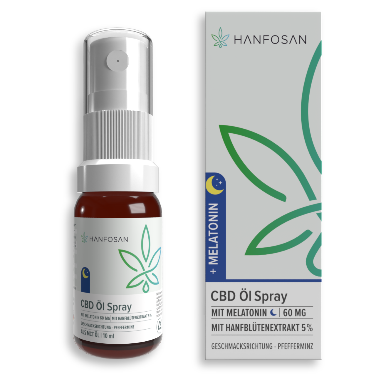 CBD Premium Öl Spray 5 % mit Melatonin · 10 ml