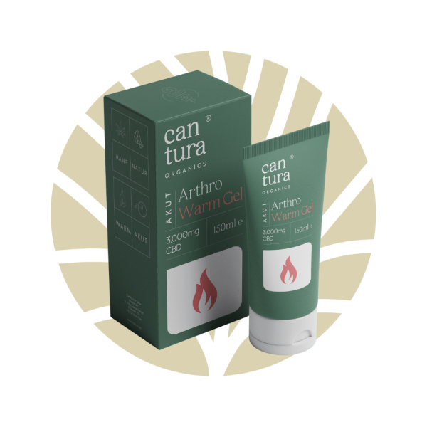 Cantura AKUT Arthro-Gel WARM CBD 3000