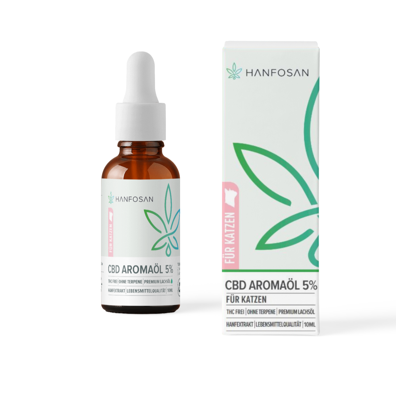 CBD Premium Öl für Katzen 5 % · 10 ml