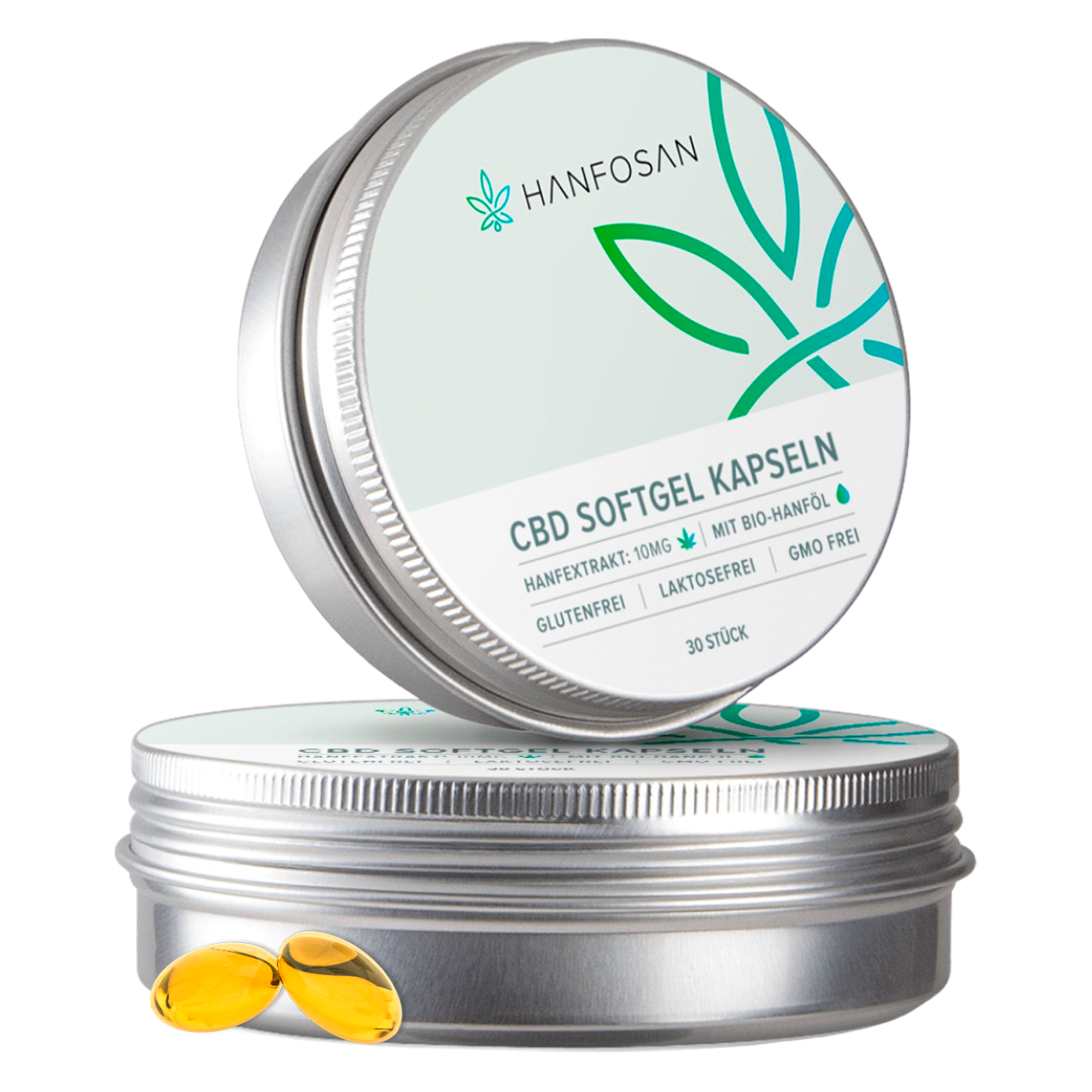 Softgel CBD Kapseln · 10 mg