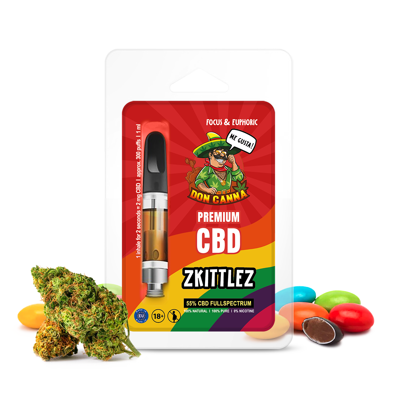 Premium CBD Liquid Zkittlez · 1 ml