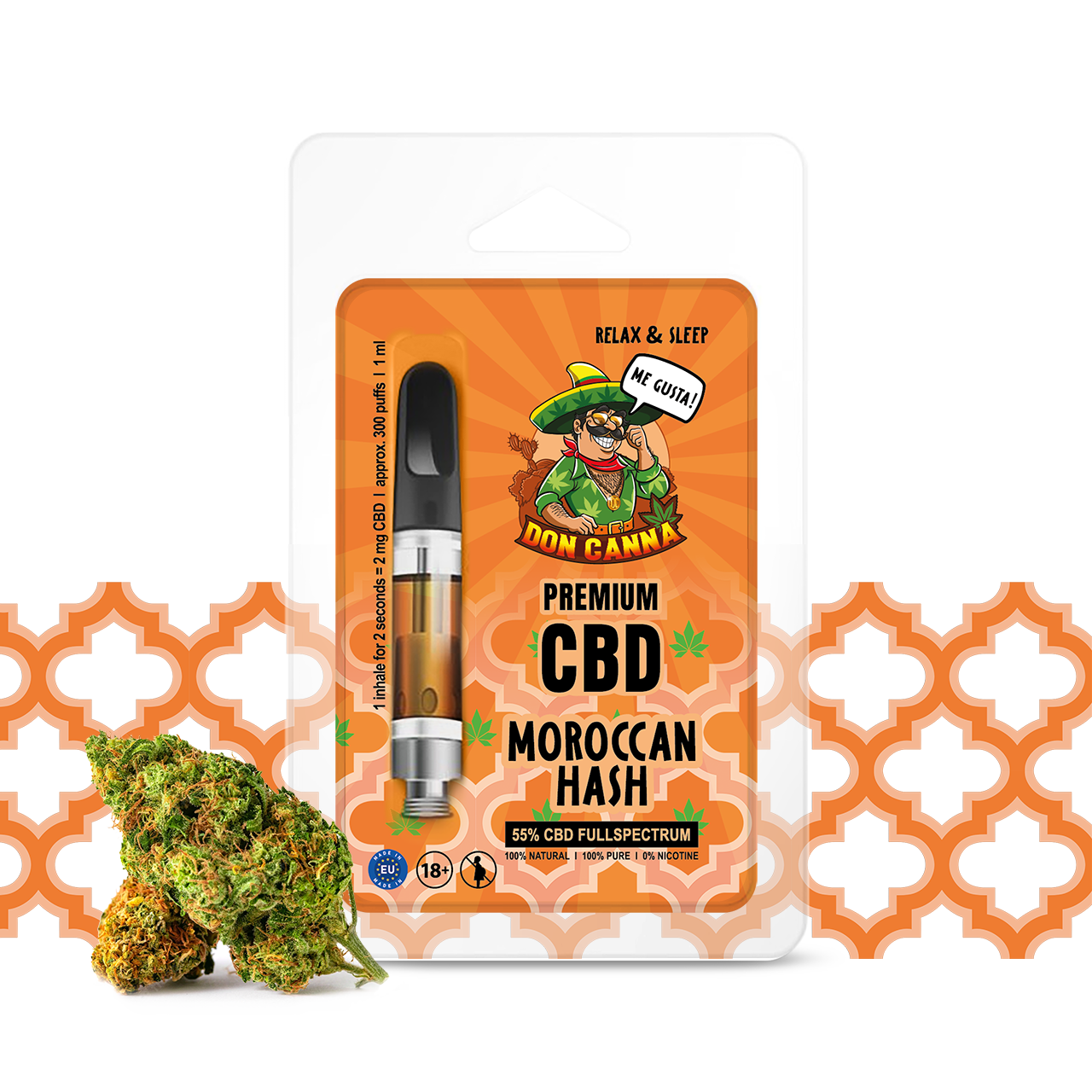 Premium CBD Liquid Moroccan Hash · 1 ml