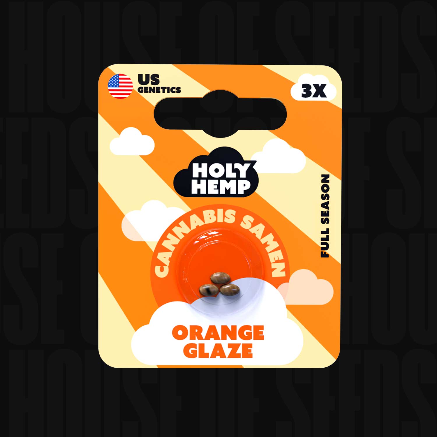 Orange Glaze - Holy Hemp