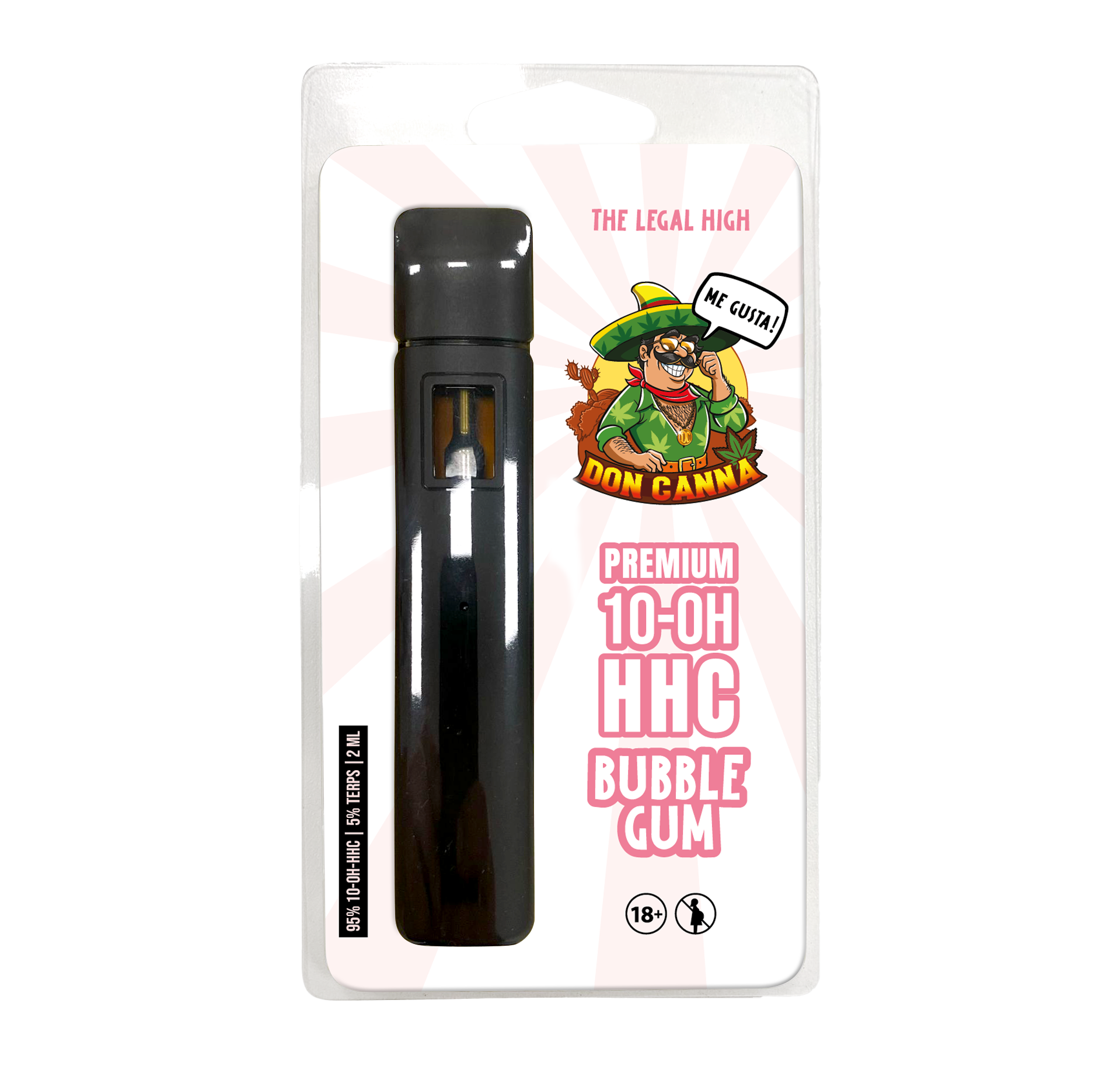 Premium 10-OH-HHC Bubble Gum · 2 ml