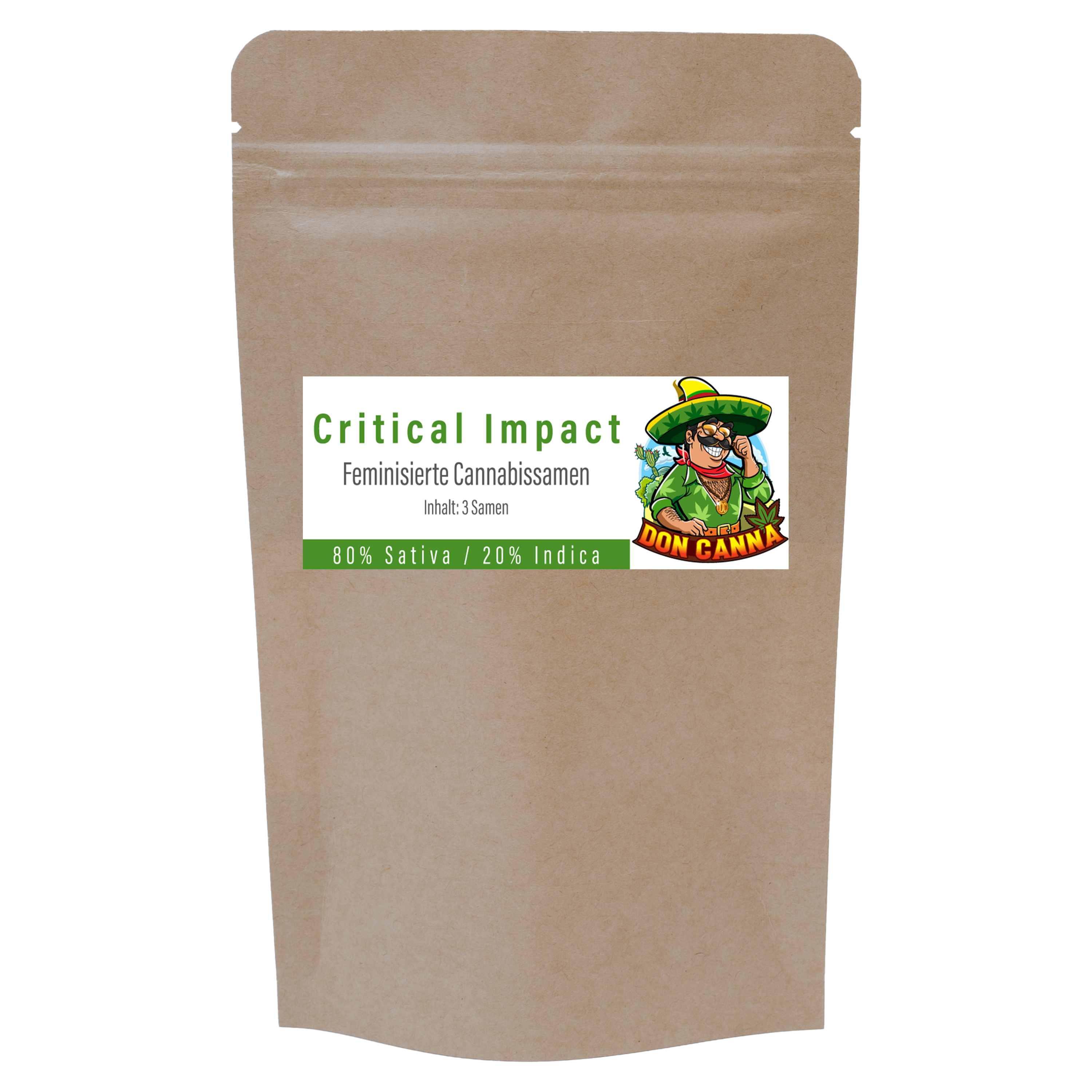 Critical Kush Impact Samen Premium THC 24%