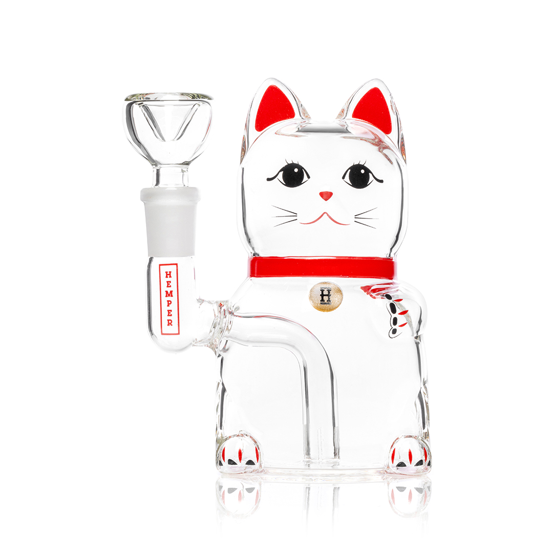 Lucky Cat Waterpipe - HEMPER