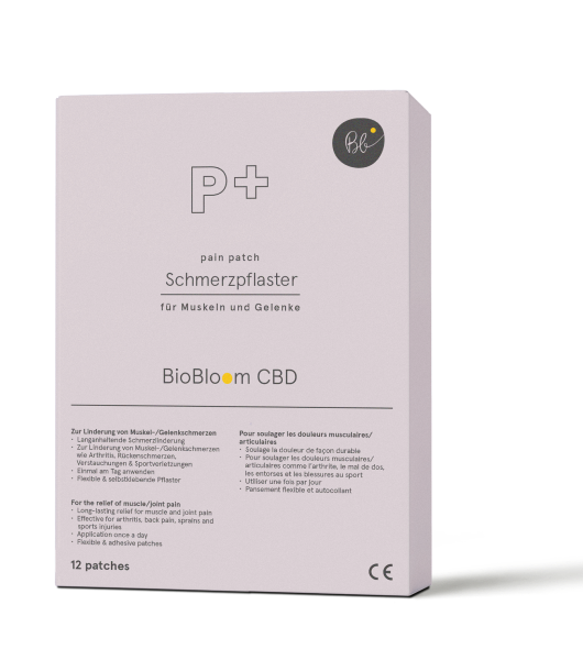 Schmerzpflaster mit CBD – pain patch