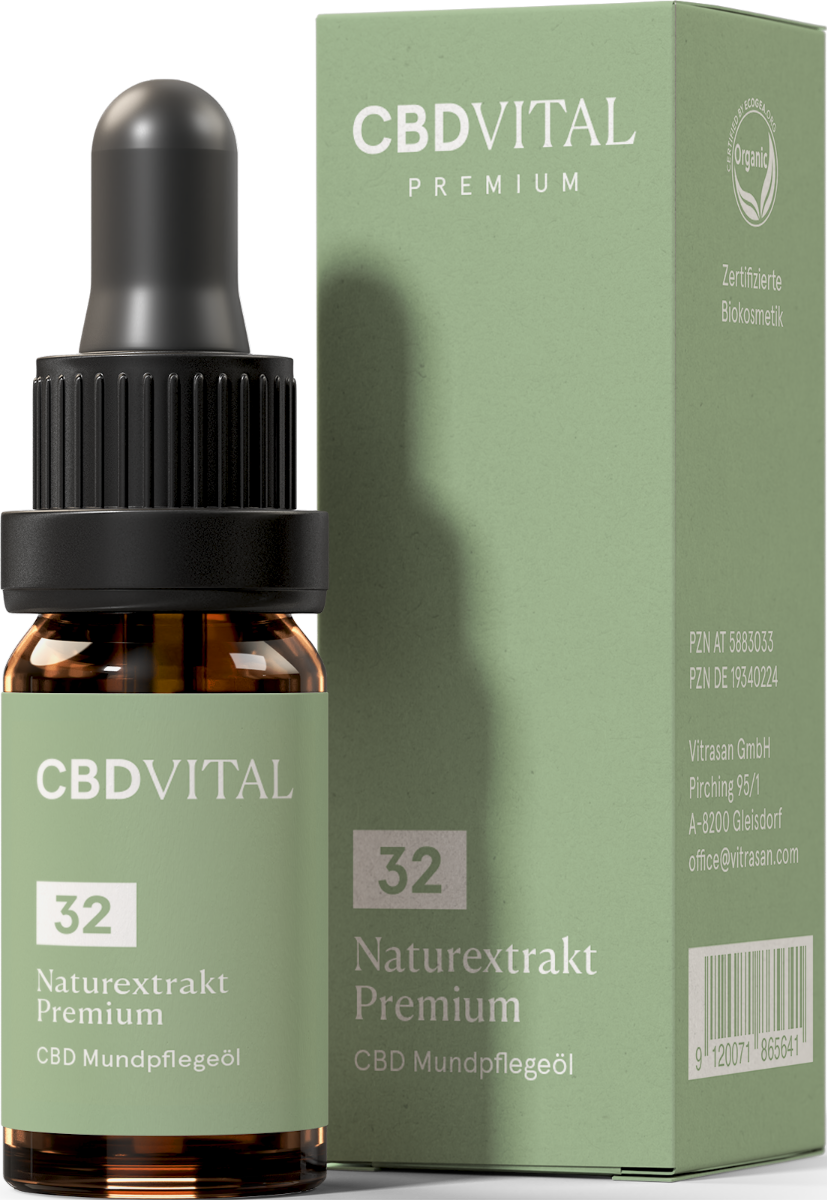 CBD Naturextrakt PREMIUM Öl 32%