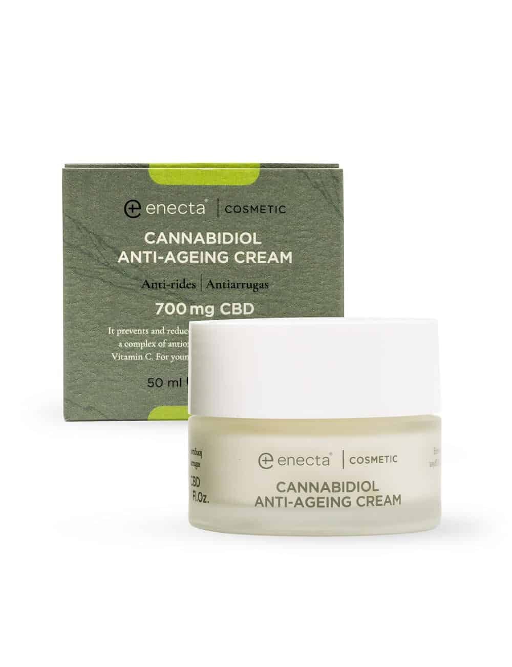 enecta CBD Anti-Aging Creme mit 700 mg Cannabidiol