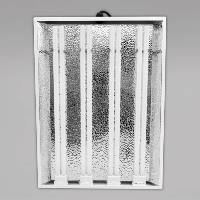 Stecklingsarmatur für 4 x 55W Leuchtstoffröhren inkl. 4 x 55W Wachstumsleuchtmittel