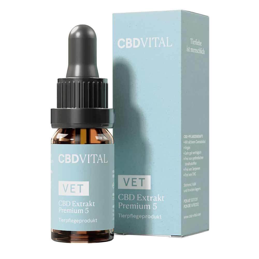 CBD Vital VET CBD 5 Extrakt Premium