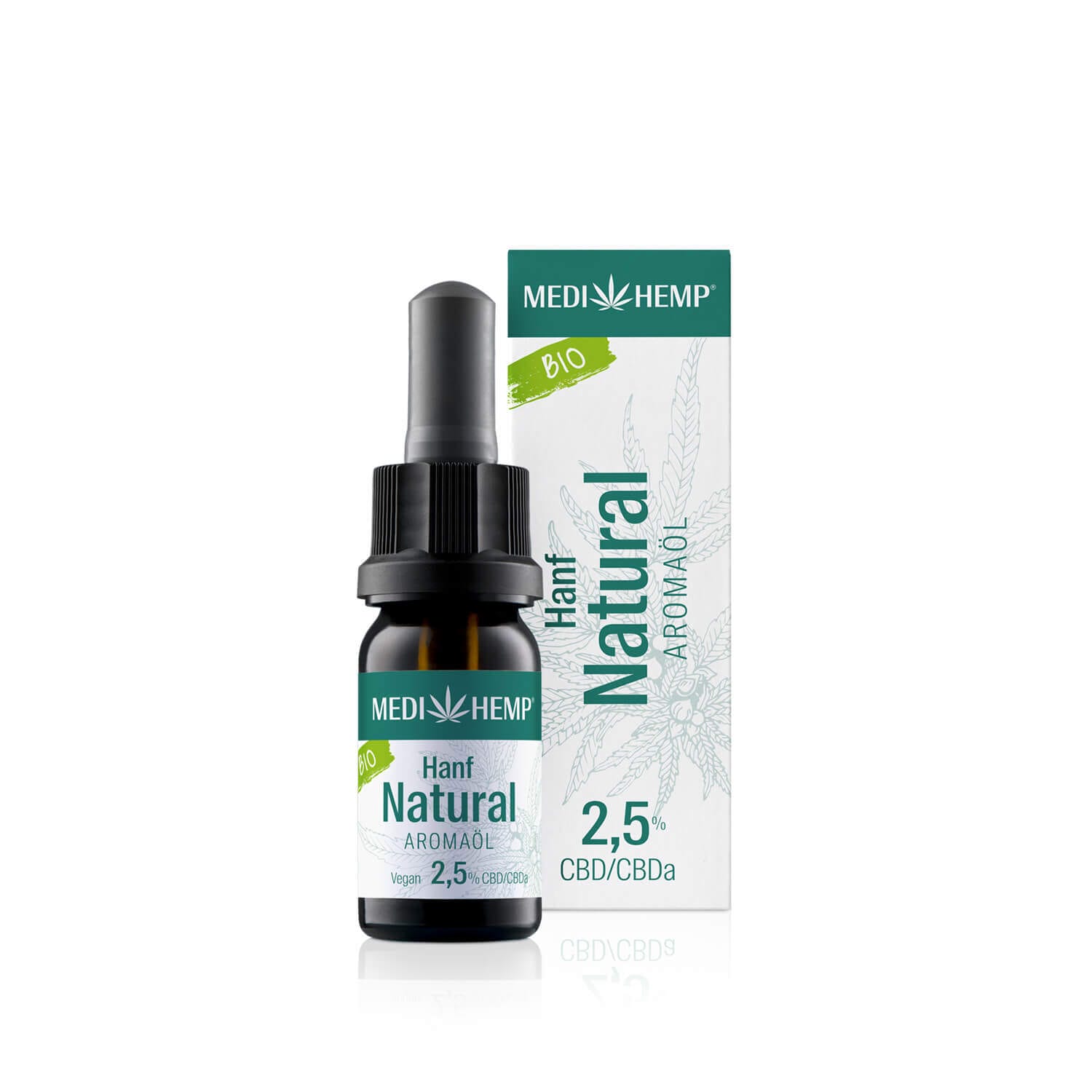 Medihemp CBD Öl 2,5% Hanf Natural - 10 ml