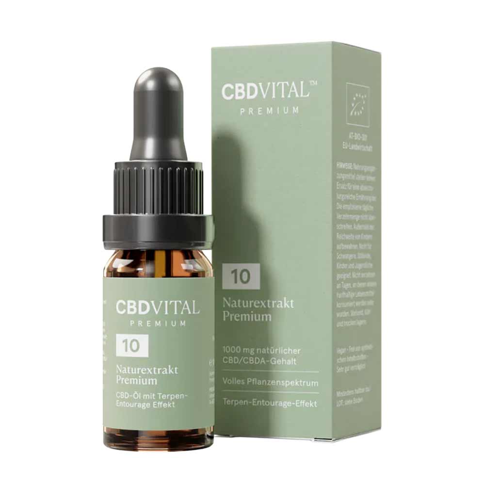 CBD VITAL CBD Naturextrakt PREMIUM Öl 10%