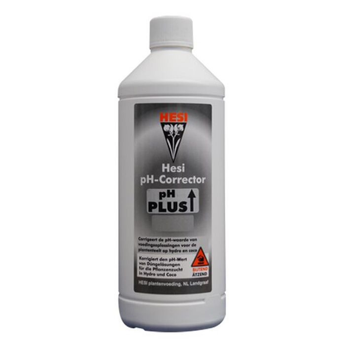 Hesi pH+ Plus 1L pH-Korrektor für Wuchs und Blüte