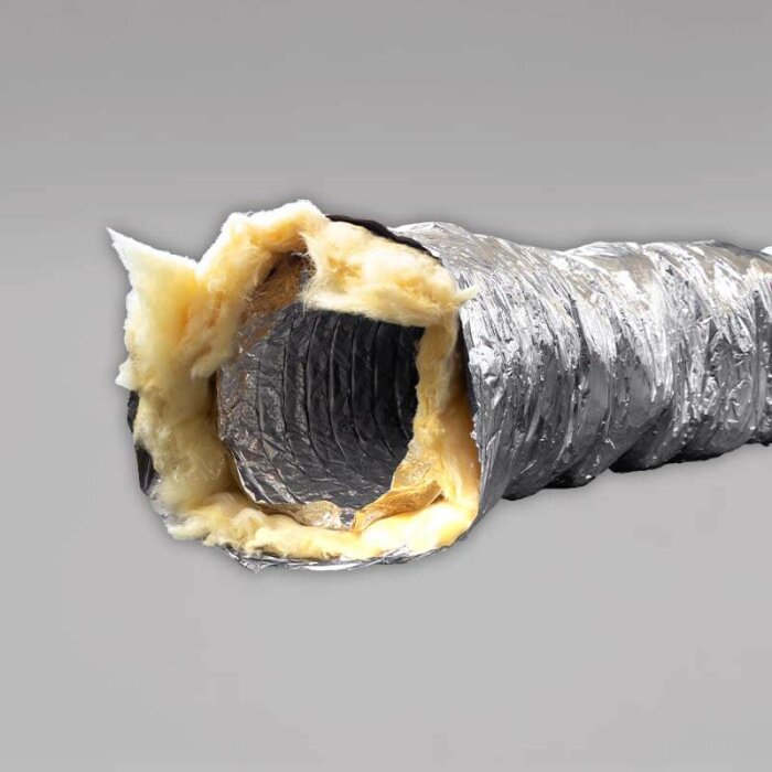 Schallgedämmte Iso-Flexrohre, Durchmesser 200mm 10m