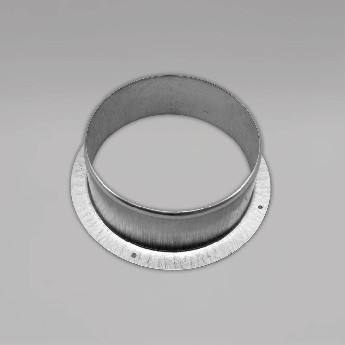 Wandflansch, Bundkragen aus Metall, 150mm