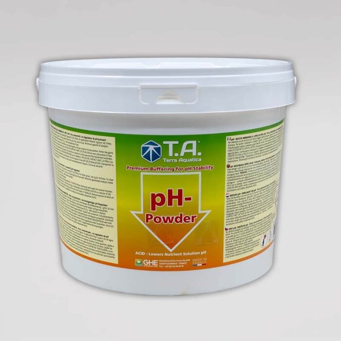 T.A. Terra Aquatica pH Minus Pulver, pH Down, 5kg