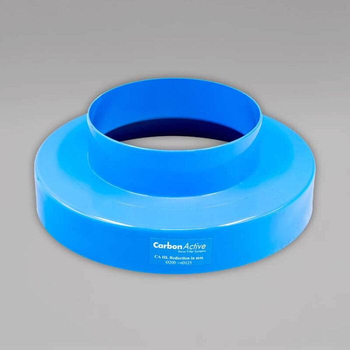 CarbonActive HomeLine Reduzierstück, 200mm auf 125mm
