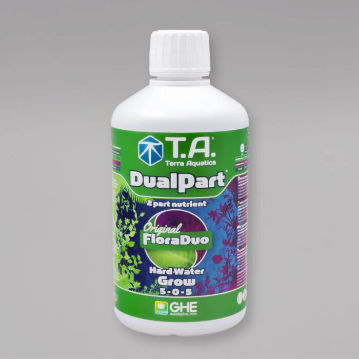 T.A. Terra Aquatica DualPart Grow, hartes Wasser, 0,5L