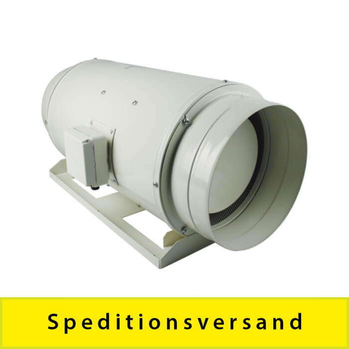 S&P TD-2000/315 Silent, schallgedämmter Rohrventilator 1480/1610/1770 m³/h
