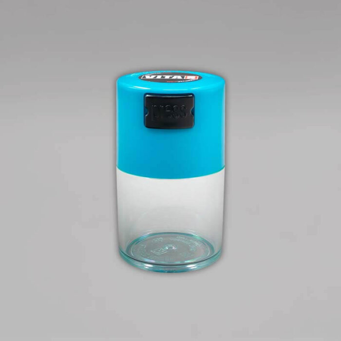 Vitavac, transparent, 0,06 L, Hellblau