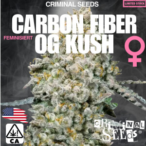 Criminal Seeds Carbon Fiber OG Kush x Cali Fem 3St.