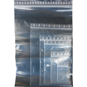 Druckverschlussbeutel, klar, 50 Stück 400x600mm, 90µ