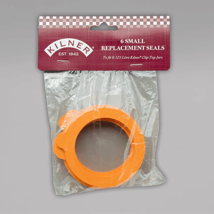 Ersatzdichtungen für Kilner Gläser, 6er Pack, 0,125L
