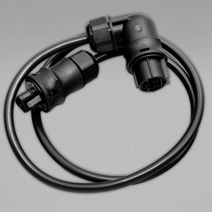SANlight Verlängerungskabel, 90° abgewinkelt, 1 Meter, passend für Sanlight EVO und Q-LEDs der 2. Generation