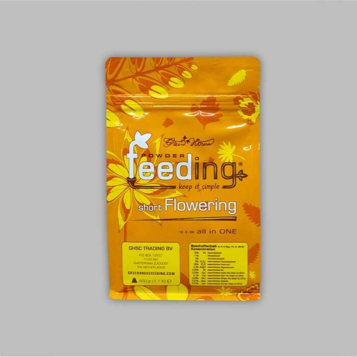 Green House Powder Feeding Short Flowering, 500 Gramm