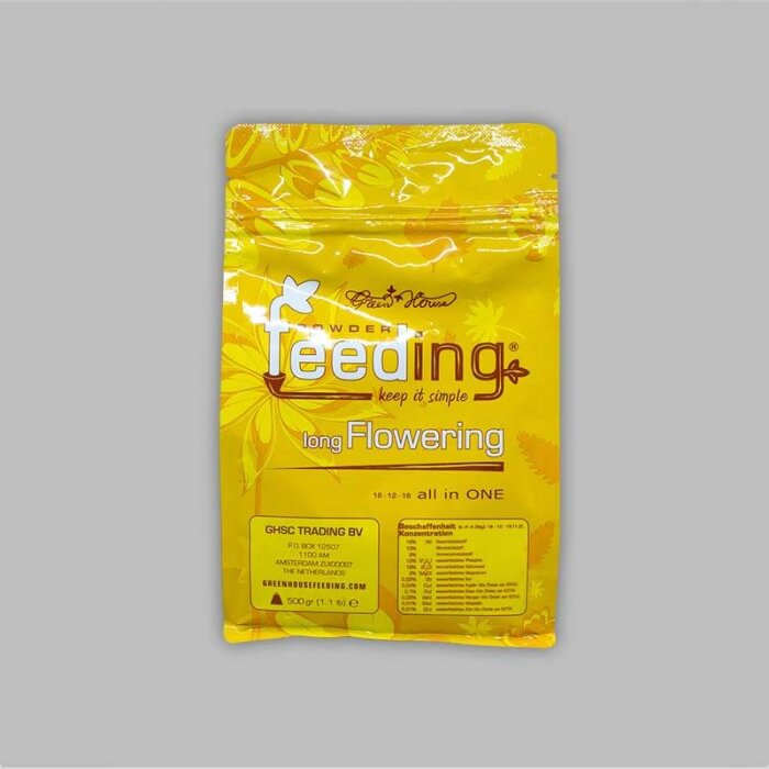 Green House Powder Feeding Long Flowering, 500 Gramm