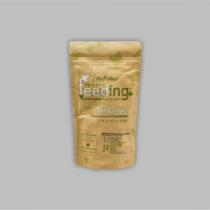 Green House Powder Feeding BioGrow, 125 Gramm
