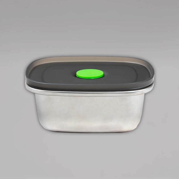 Vakuum-Aufbewahrungsdose, Edelstahl, 250 ml