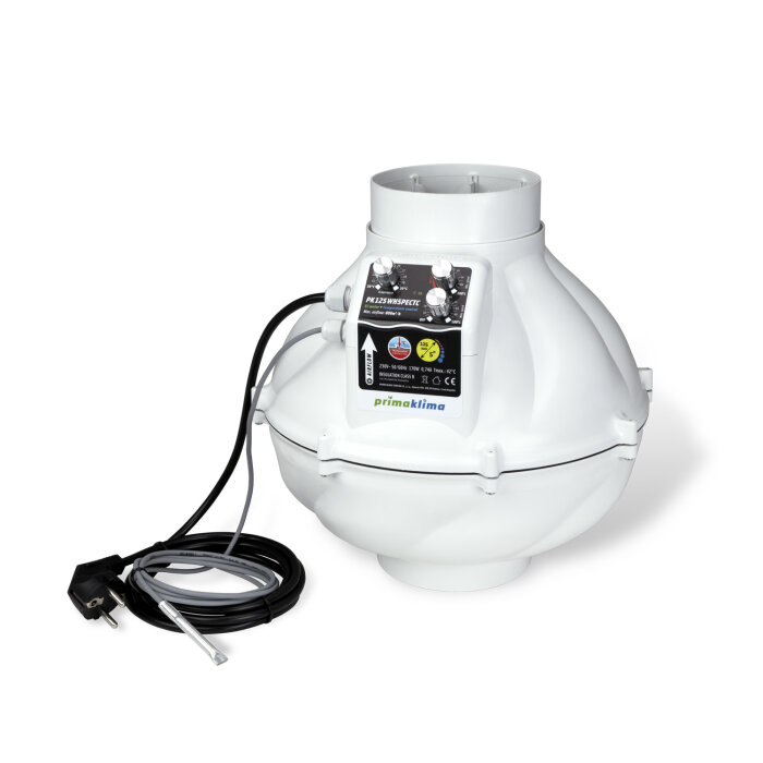 Prima Klima Whisperblower Abluftventilator PK125-WHSP-ECTC, 800 m³/h