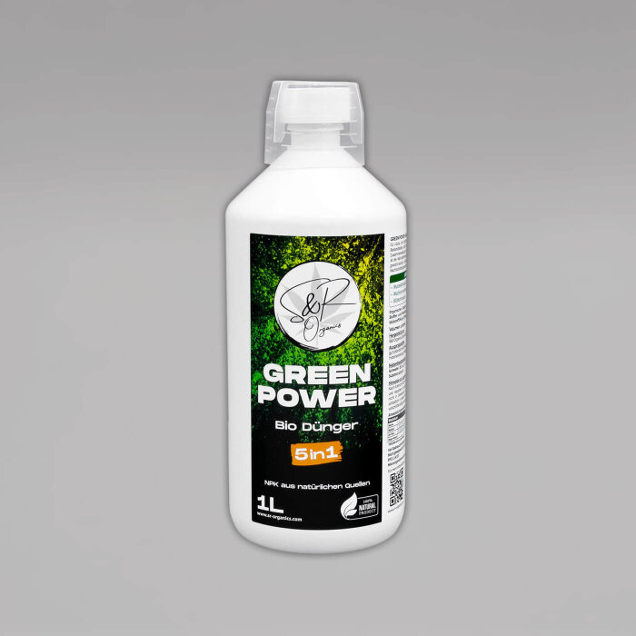 S&R Organics Green Power 5in1 Bio Dünger, 1L