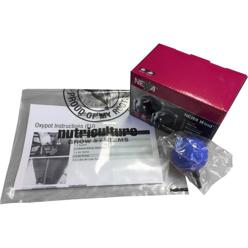 Nutriculture Oxypot Airkit Single mit Sprudelstein