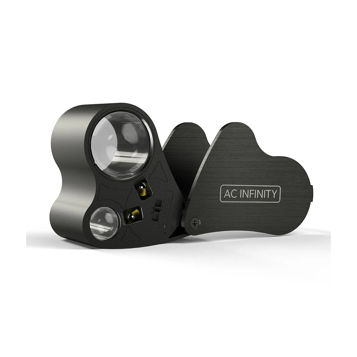 AC Infinity Taschenlupe mit 2 Linsen und LED-Licht