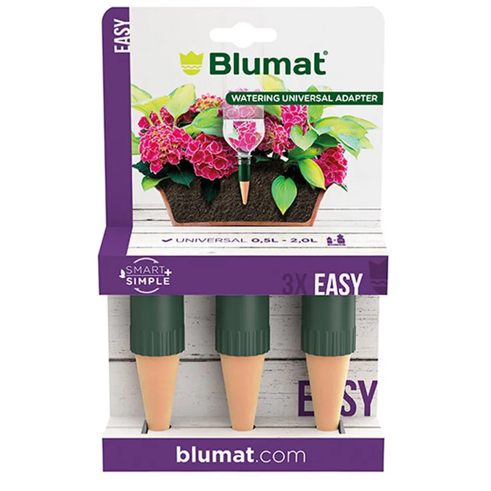 Blumat Easy 3er Pack – PET-Flaschenbewässerung 0,2 L/24 h