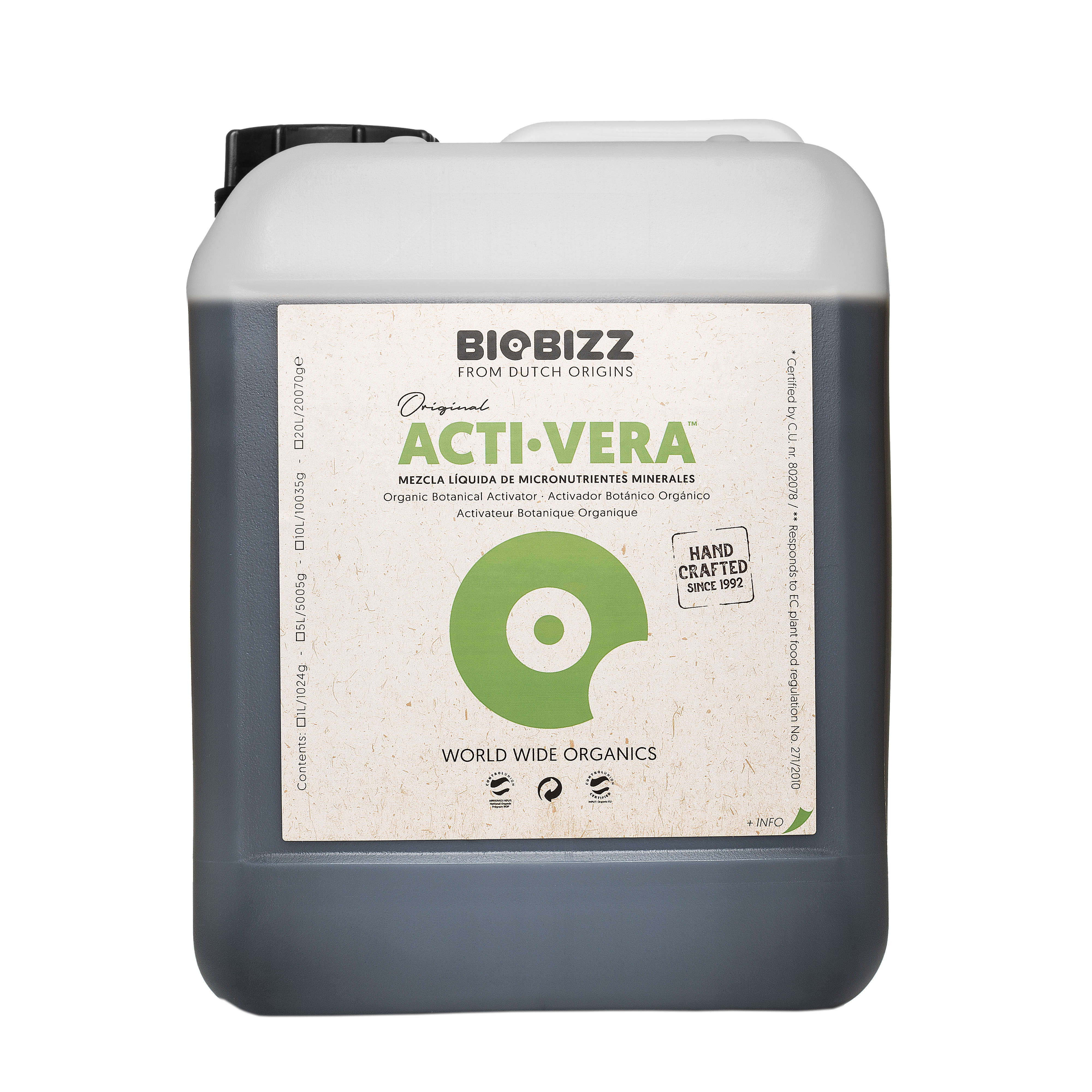 BioBizz Acti-Vera Pflanzenstärkungsmittel 5 L