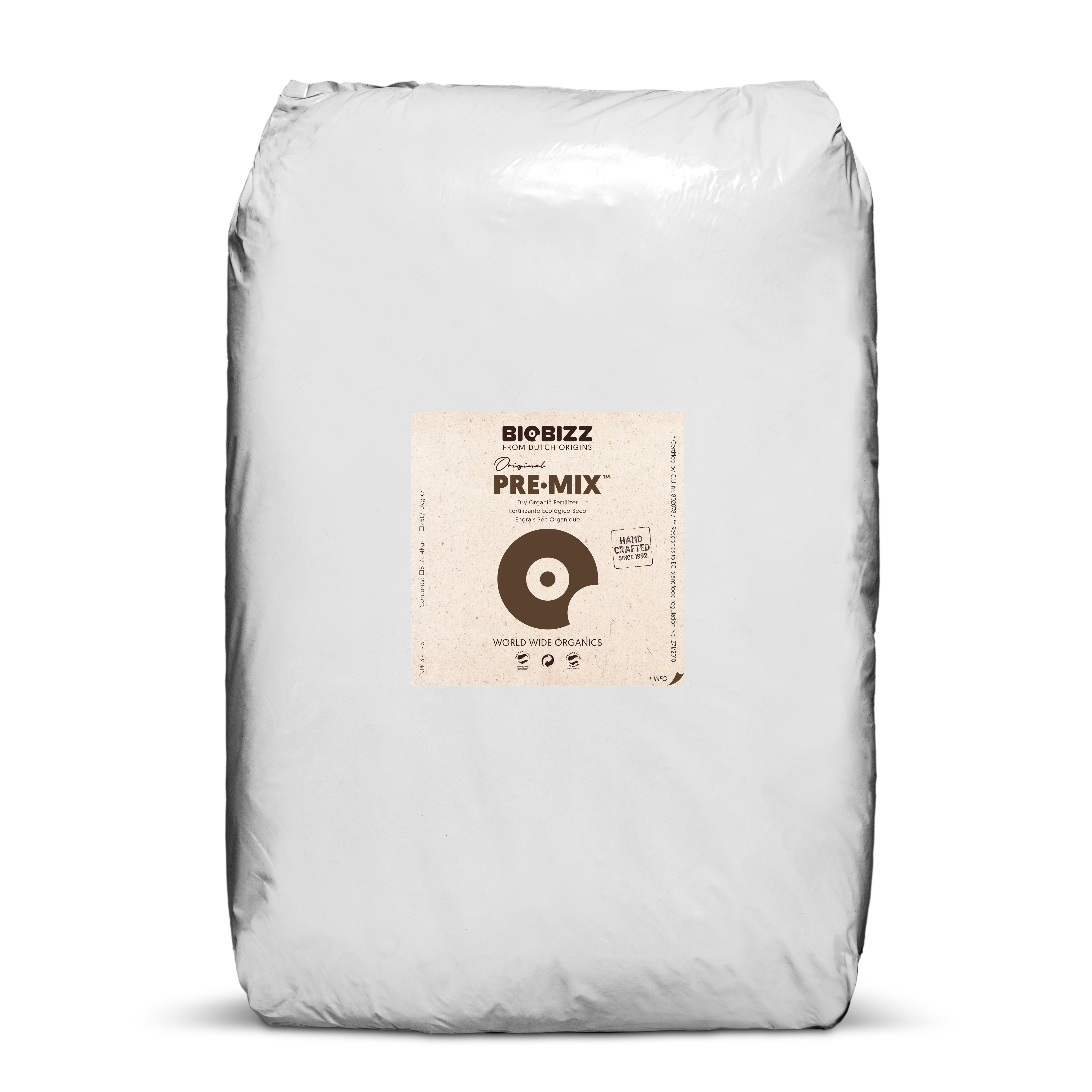 BioBizz Pre-Mix Trockendünger 25 L