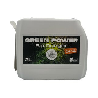 S&R Organics Green Power 5in1 Bio Dünger 3 Liter